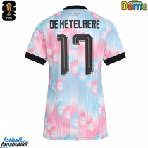 Belgia Charles De Ketelaere #17 Bortedrakt Dame VM 2026 Kortermet